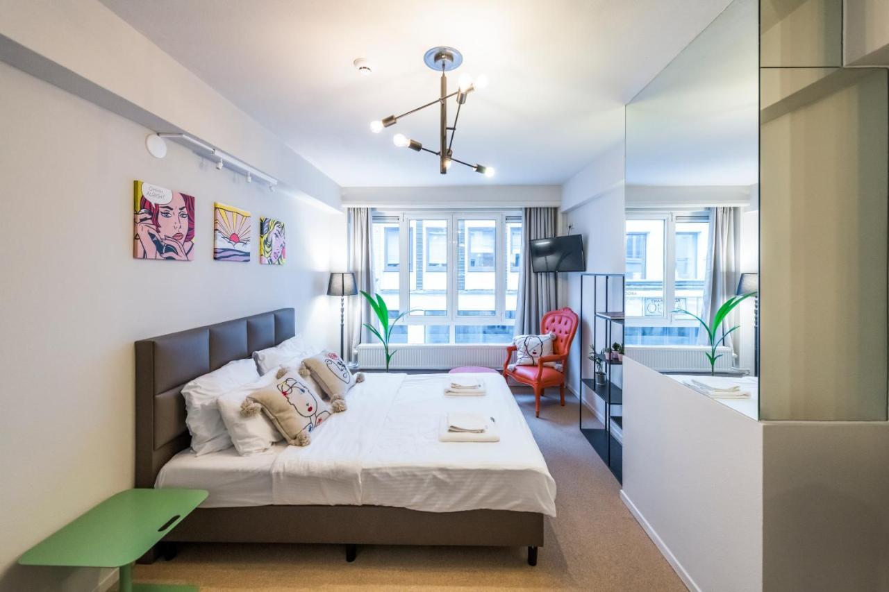 Japie Rooms - In The Heart Of Антверпен Экстерьер фото